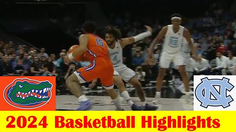 #7 Florida vs North Carolina Basketball Game Highlights 12 17 2024