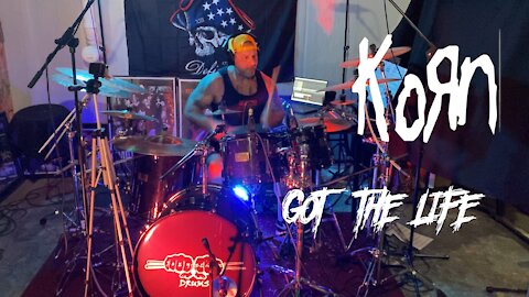 KORN // Got The Life // Drum Cover // Joey Clark