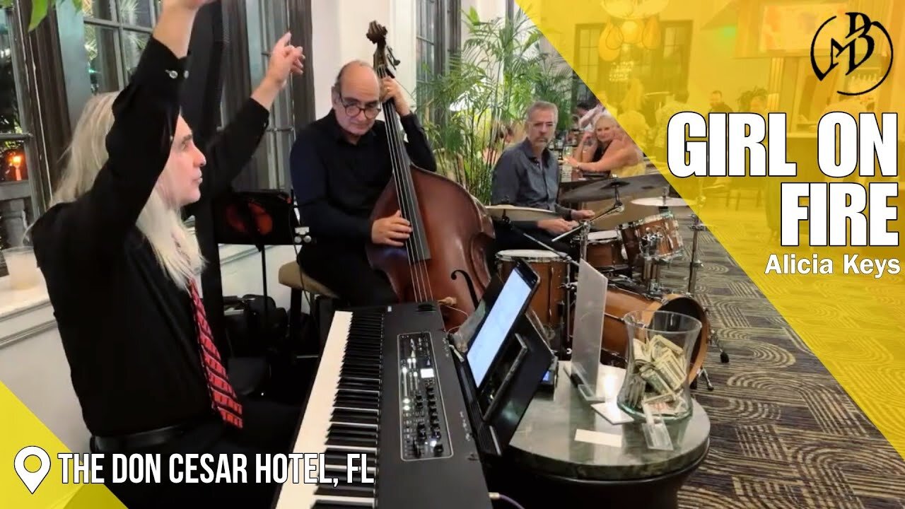 Girl on Fire - Alicia Keys (Live at The Don CeSar Hotel) Live cover by The Marc Bosserman Trio