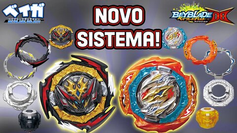 Como será o novo sistema Dynamite Battle de Beyblade Burst ベイブレードバースト