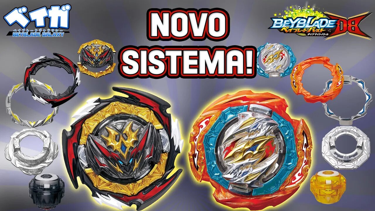 Como será o novo sistema Dynamite Battle de Beyblade Burst ベイブレードバースト