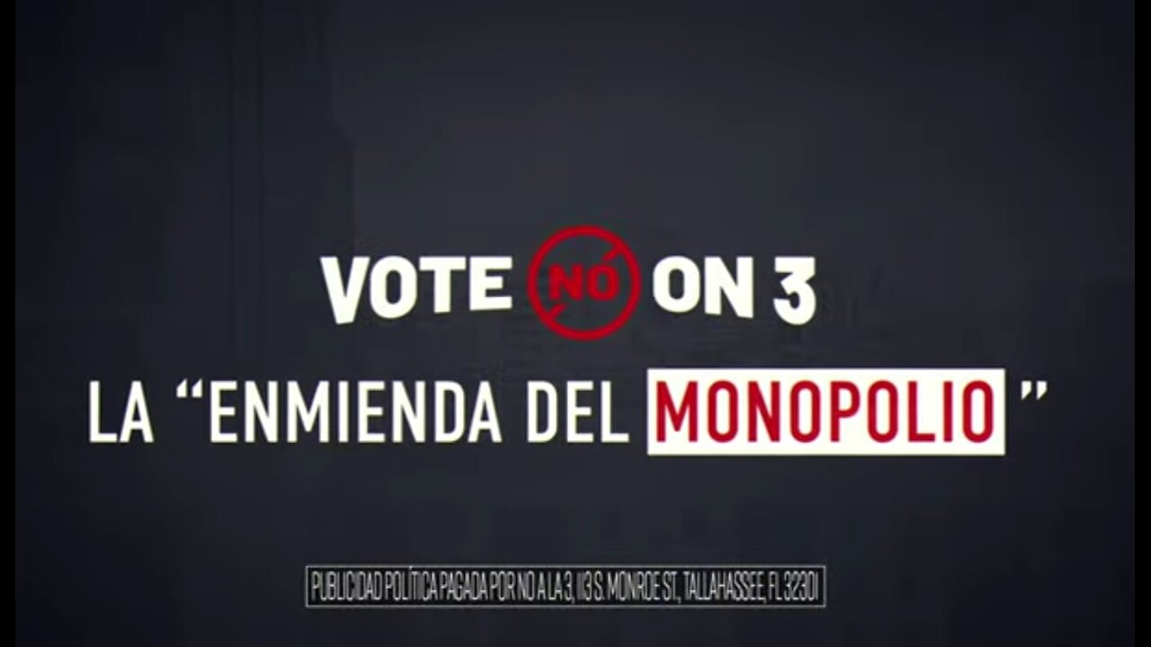 La Enmienda 3 no es la Enmienda de "Marihuana". Es la enmienda del MONOPOLIO.