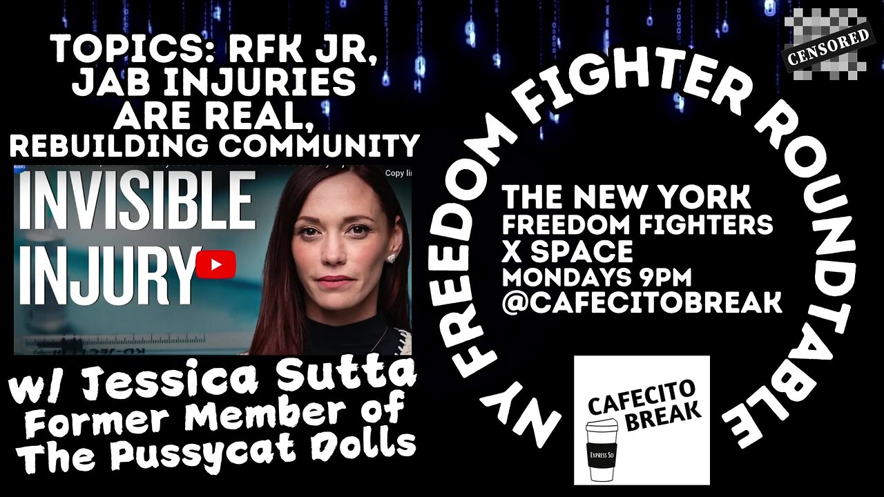 Jab Injuries Are Real w. Jessica Sutta of The Pussycat Dolls Joins The New York Freedom Fighters X Space