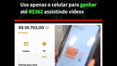 GANHE DINHEIRO ASSISTINDO VÍDEOS