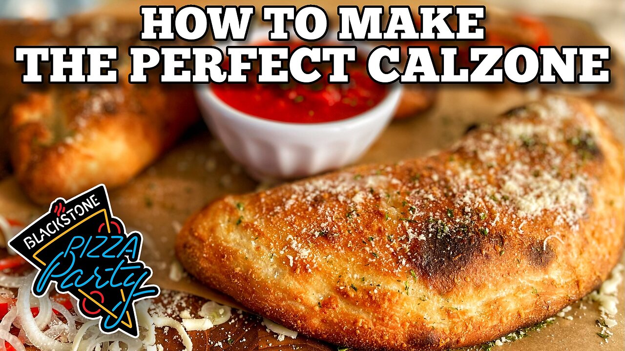 How to Make the Perfect Calzone | Pizza Party | Blackstone Pizza Oven