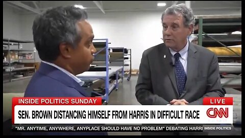 Dem Sen Sherrod Brown Refuses To Say If He'll Campaign With Kamala