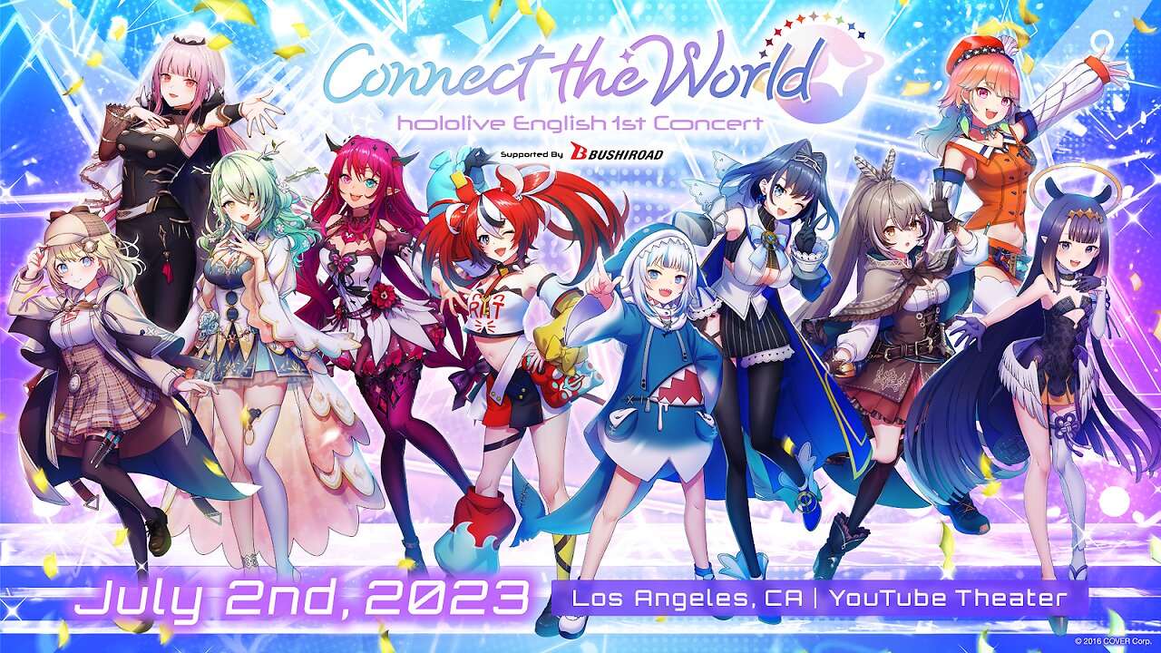 HoloLive English 1st Concert "Connect the World"