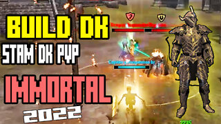 Build Stam DK pvp IMMORTAL a resistĂȘncia venceu