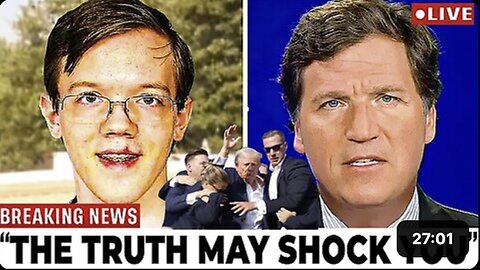 'TUCKER CARLSON' "SHOCKING 'DONALD TRUMP' SHOOTER LEAKS & INSIDER POLITICAL SECRETS"