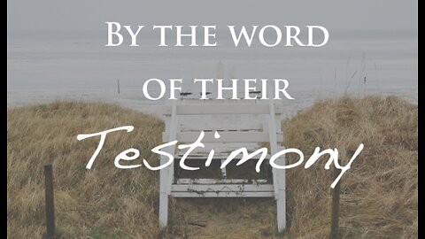 "A Word Of My Testimony"....with brother Dan