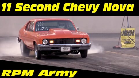 11 Second Chevy Nova Night of Thunder