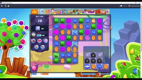 Candy Crush Level 632 Talkthrough, 22 Moves 0 Boosters