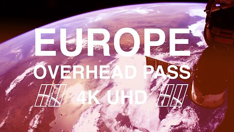 NASA Europe from Space in 4K