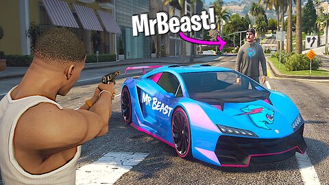 I see Mr.beast in Gta 5!