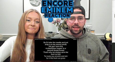 Eminem - Encore / Curtains Down | REACTION / BREAKDOWN ! Real & Unedited