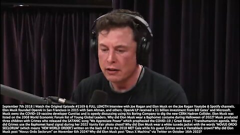 Elon Musk | "Best Case Scenario, We Effectively Merge With AI. You Will Be Essentially Snap-Shotted Into a Computer At Any Time. If Your Biological Self Dies You Could Upload Into a New Unit, Literally." - 9/7/2018