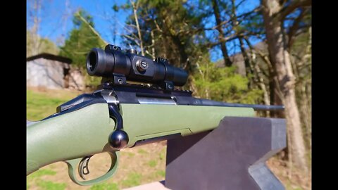 6.5 creedmoor - red dot sighting in