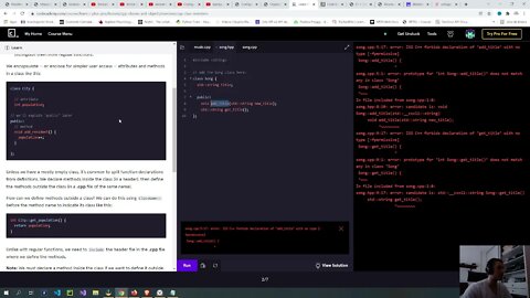 Learning C++ (classes, constructor, destructor, pointers, references) Day 4