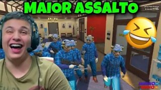 PAULINHO O LOKO FEZ O MAIOR ASSALTO DO GTA RP
