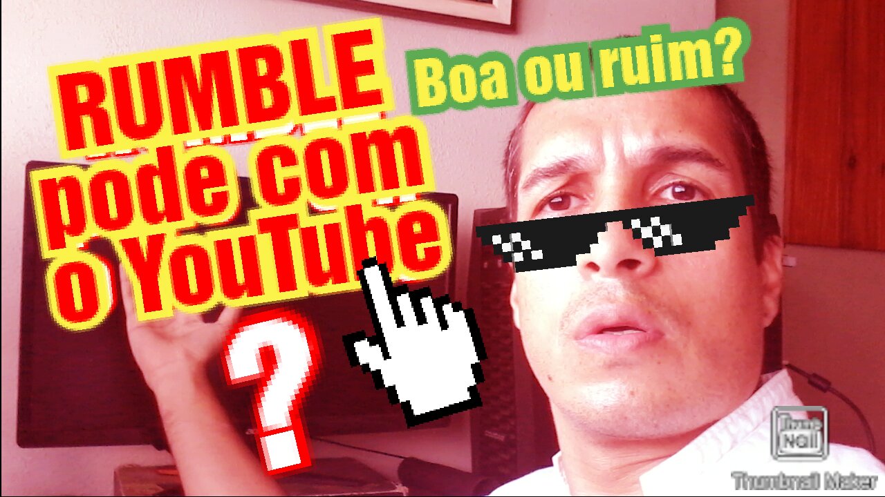 RUMBLE bom só pro Monark? Pode competir com o YouTube? Bom ou ruim?