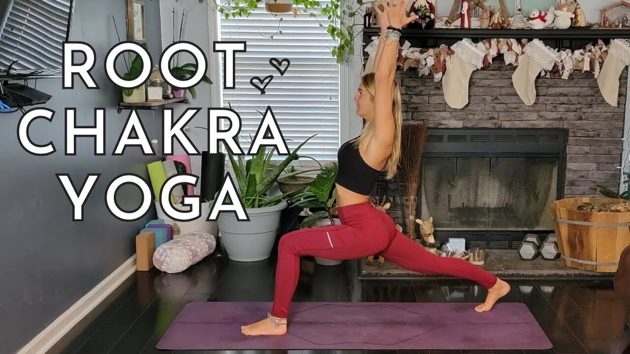 Root Chakra Yoga Flow | Grounding Yoga Practice | Muladhara Chakra