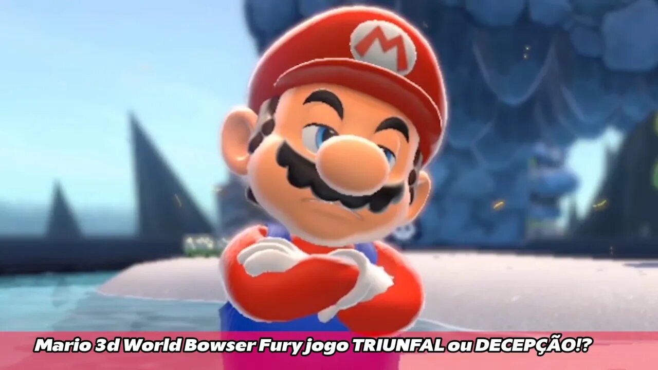 SUPER Mario não sabe falar com BANDEIRANTES no BOWSER FURY