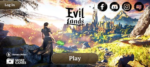 Evil lands online game play