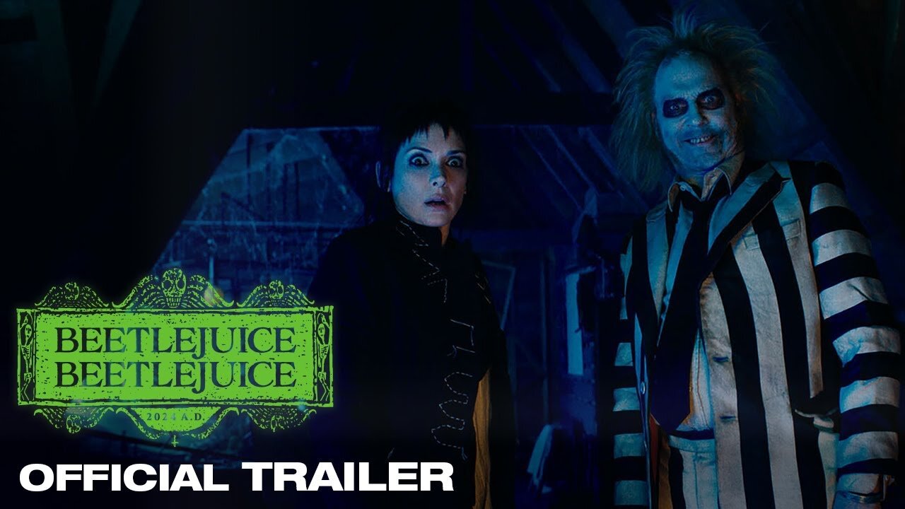 BEETLEJUICE BEETLEJUICE (2024) | Official Trailer | Michael Keaton,Winona Ryder,Jenna Ortega