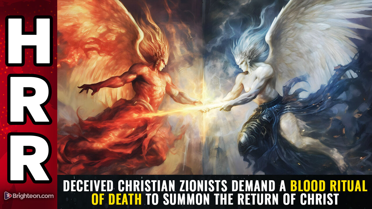 Deceived Christian Zionists demand a BLOOD RITUAL...