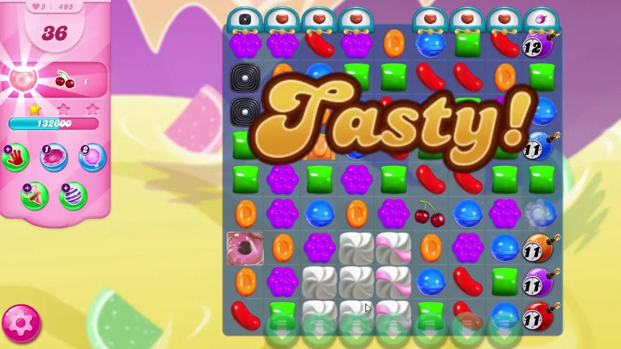 Candy Crush Saga Level 495