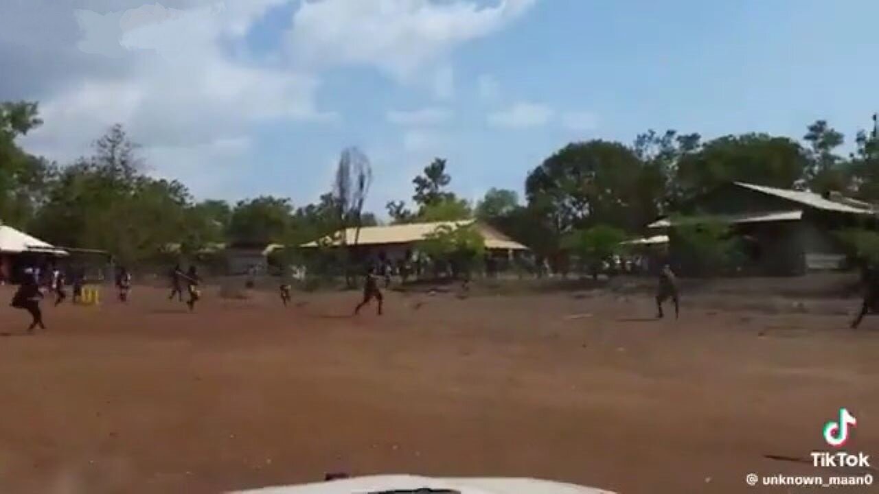 An Aboriginal Community Gets Into Wild Spear Fight, Several Are Speared