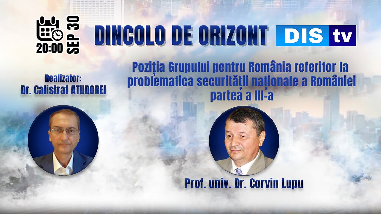 Pozitia Grupului pentru Romania referitor la problematica securitatii nationale a Romaniei p. III