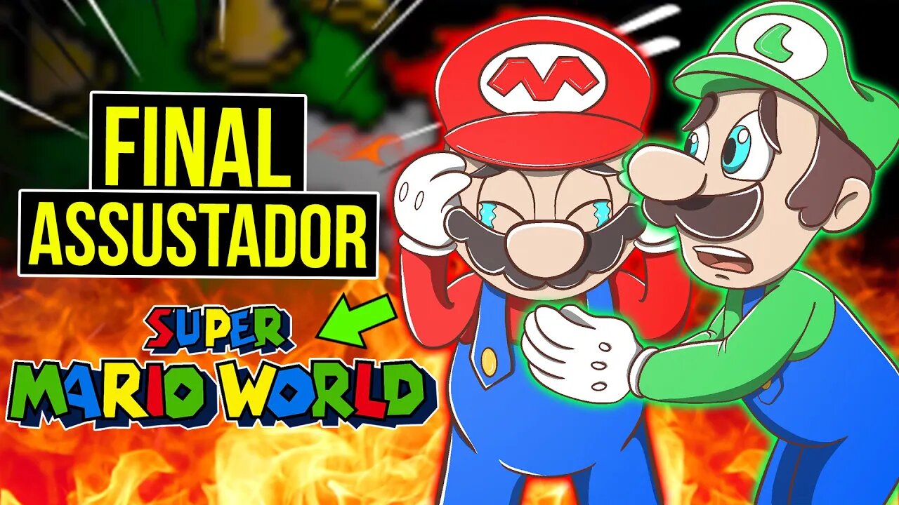 SUPER MARIO WORLD tem o final PERDIDO 🔥| SMW.exe