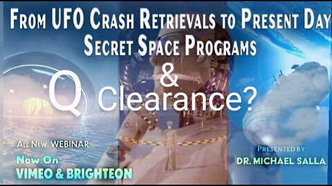 Q Clearance & Exopolitics ☝️🛸