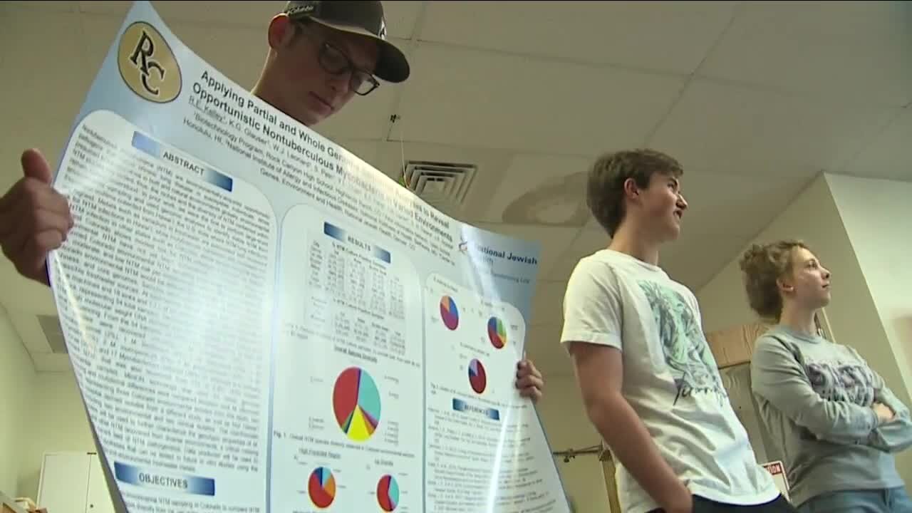 Science project turns into a passion for three Douglas County teens