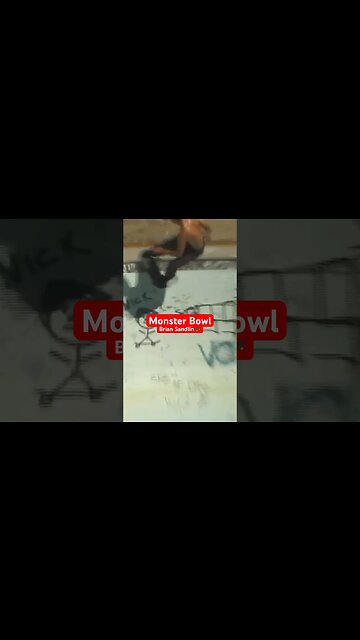 Tail Slide Monster Bowl Amoeba Pool Skating