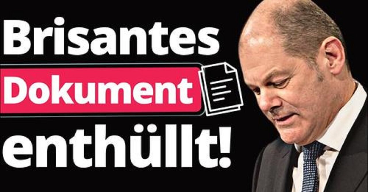 Breaking: Olaf Scholz im Cum-Ex Fall überführt!