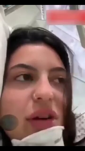 German woman is paid to play the part of COVID patient