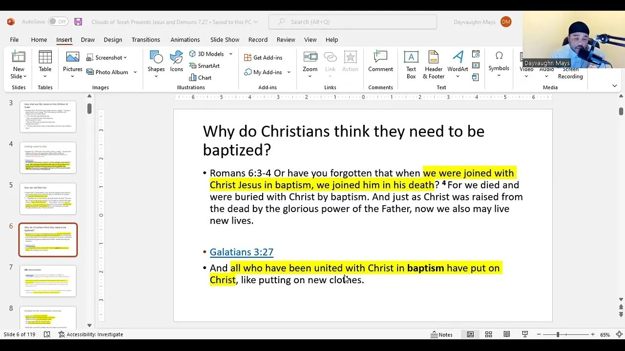 Was Israel Baptized into Moses? Part 1