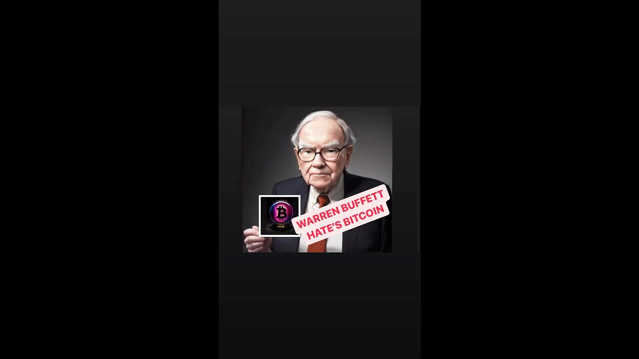 WARREN BUFFETT HATE’S BITCOIN #warrenbuffet #warrenbuffett #warrenbuffettadvice #cryptoinvesting