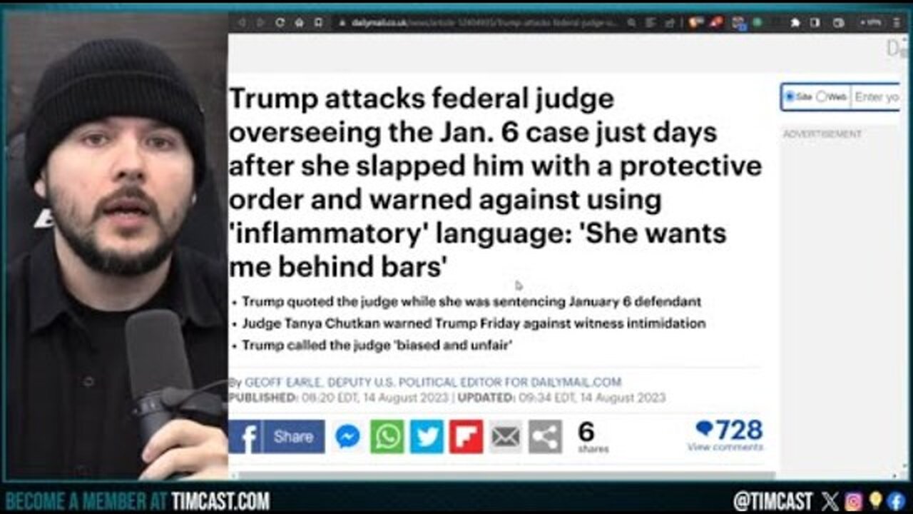 TRUMP WILL BE JAILED, JUDGE SHOWS INSANE BIAS, ANGRY TRUMP IS FREE, CNN LIES ABOUT GA INDICTMENT
