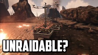 Ark - The UNRAIDABLE floating lava base