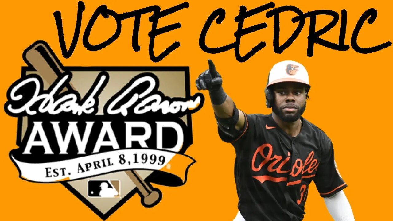 VOTE CEDRIC MULLINS FOR THE 2021 HANK AARON AWARD