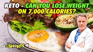 #SHORTS Keto - can you Lose Weight on 7,000 calories?