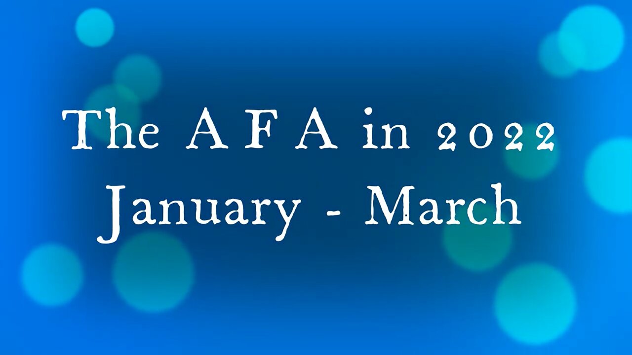 The AFA in 2022 - Q1