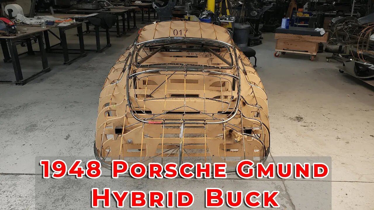 1948 Porsche Gmund SL Coupe Hybrid Wireform Buck Update!