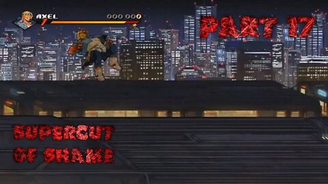 Streets of Rage 4 PART 17: Shame Train