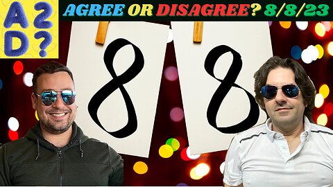 Trump Trials: "No Television, No Trust?" - The Agree To Disagree Show - 08_08_23