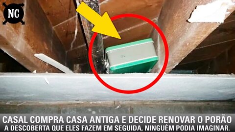 Casal compra casa antiga e decide renovar o porão. A descoberta que eles fazem em seguida, ninguém..