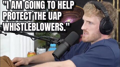 LOGAN PAUL vows to help fund UAP whistleblowers, still contemplates releasing the footage he has.